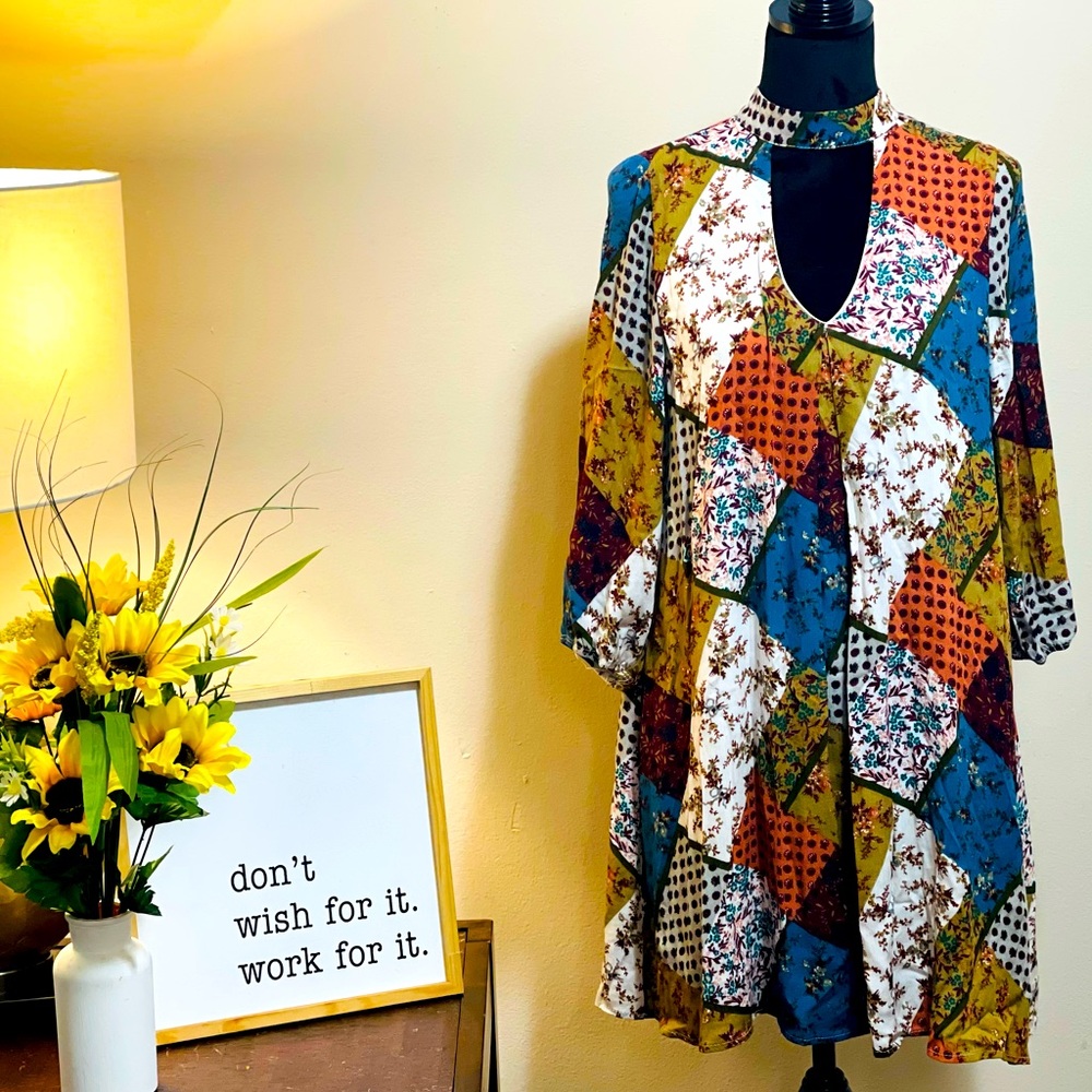 SOLD—Multi colored Dress